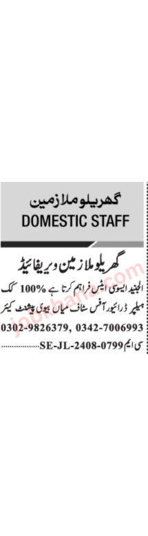 Private Company Jobs in Lahore – Office Staff, Helper, Cook, Driver & More (10th September 2024)